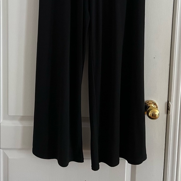 Guess Marciano Draped Jumpsuit Wide Leg Cocktail - Small - Picture 2 of 5